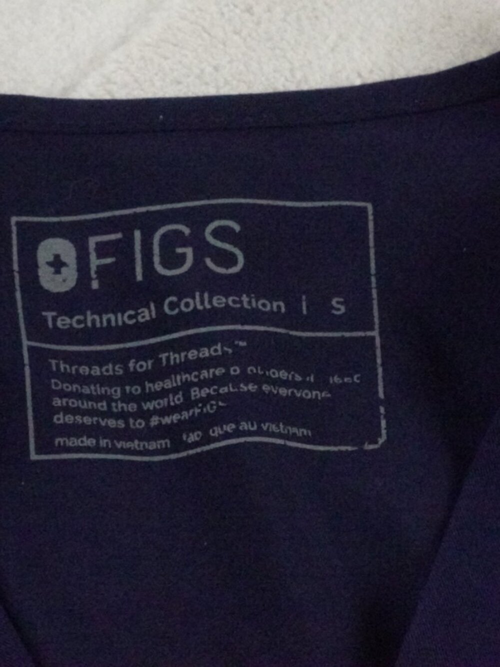 Figs 2pc Scrub Set Three Pocket Scrub Top S / Zamora Jogger Scrub Pants Small - Picture 5 of 13